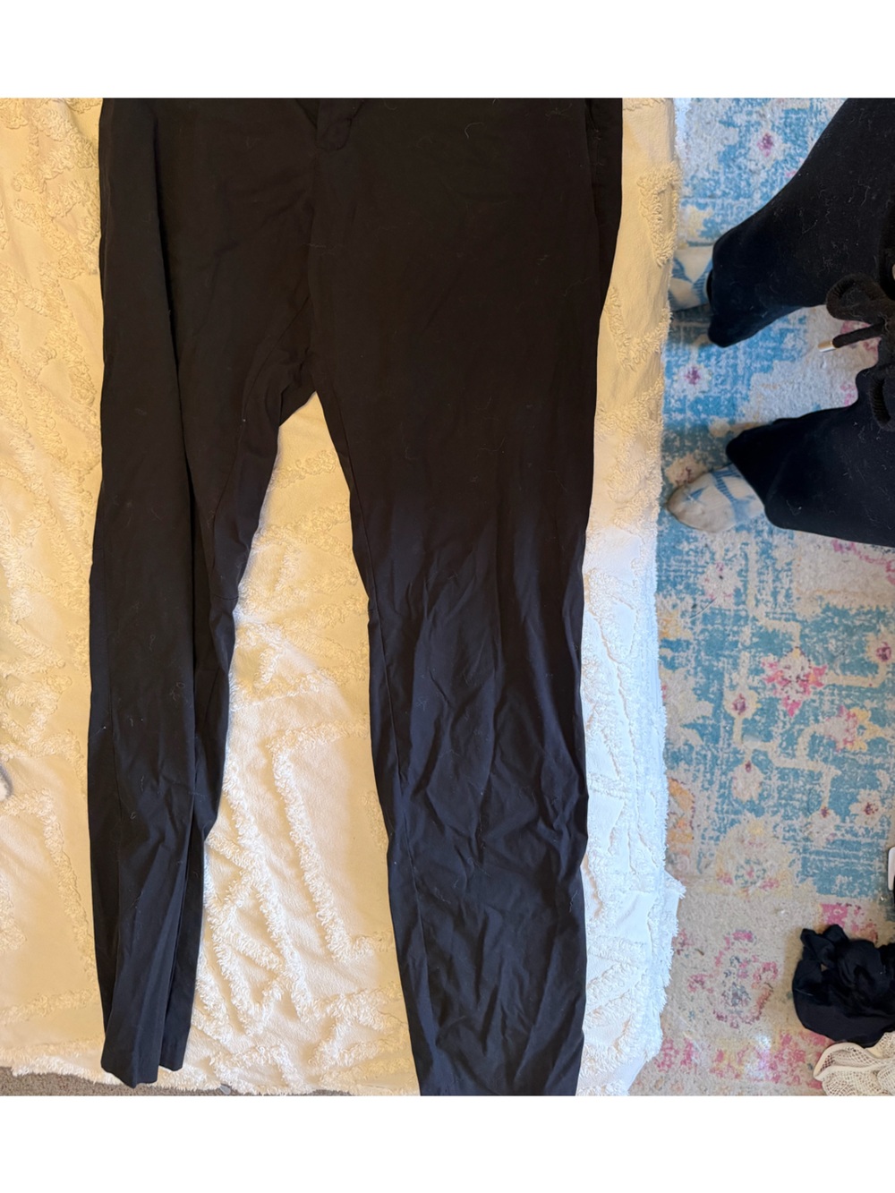 Waterproof Classic Straight-Leg Women's Work/Hiking Pants in Black